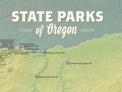 Map of Oregon State Parks